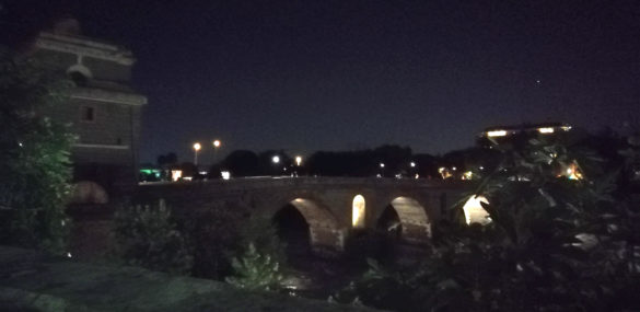 Ponte Milvio e il carro indiavolato della Pimpaccia