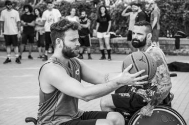 Basket in Carrozzina: a Roma Sport e Solidarietà per Ginnika 2019 con i testimonial Alessandro Borghi e Alessio Sakara