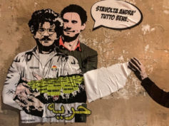 Regeni-Zaki: ecco la nuova opera della street artist LAIKA