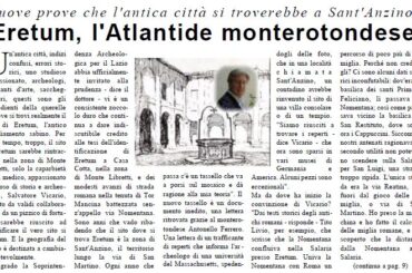 Sitopreferito Story. Eretum, l’Atlantide monterotondese