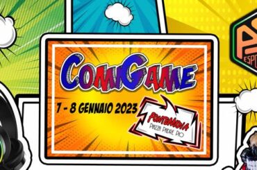 Prima edizione per ComicGame a Fonte Nuova il 7-8 Gennaio 2023