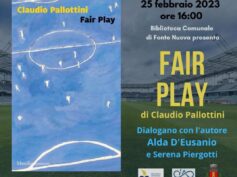 Fonte Nuova. Presentazione del libro Fair Play di Claudio Pallottini in Biblioteca