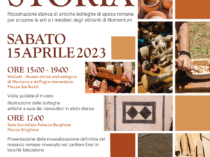 “Dentro la storia!”al MuCaM: ricostruzione storica di antiche botteghe romane