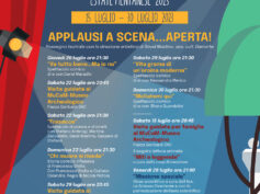 Si apre la terza edizione di “Applausi a scena aperta”, rassegna teatrale dell’estate mentanese