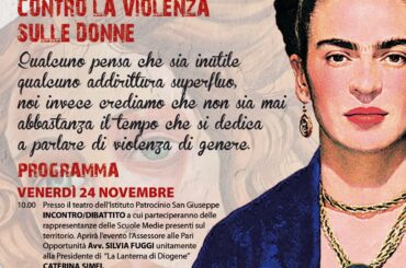 A Fonte Nuova La giornata internazionale per l’eliminazione della violenza contro le donne, il 24 e 25 novembre