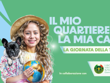 Earth Day. Centro Aura, scuole, cinofili Croce Rossa, Laboratorio verde di Roma Capitale insieme per “Il mio quartiere la mia casa”