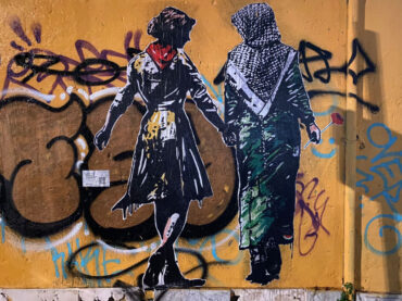A Roma, nel quartiere di San Lorenzo, la nuova opera della street artist Laika dal titolo “Liberazione”
