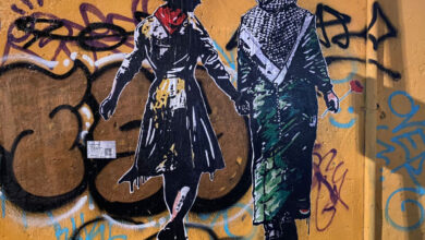 A Roma, nel quartiere di San Lorenzo, la nuova opera della street artist Laika dal titolo “Liberazione”